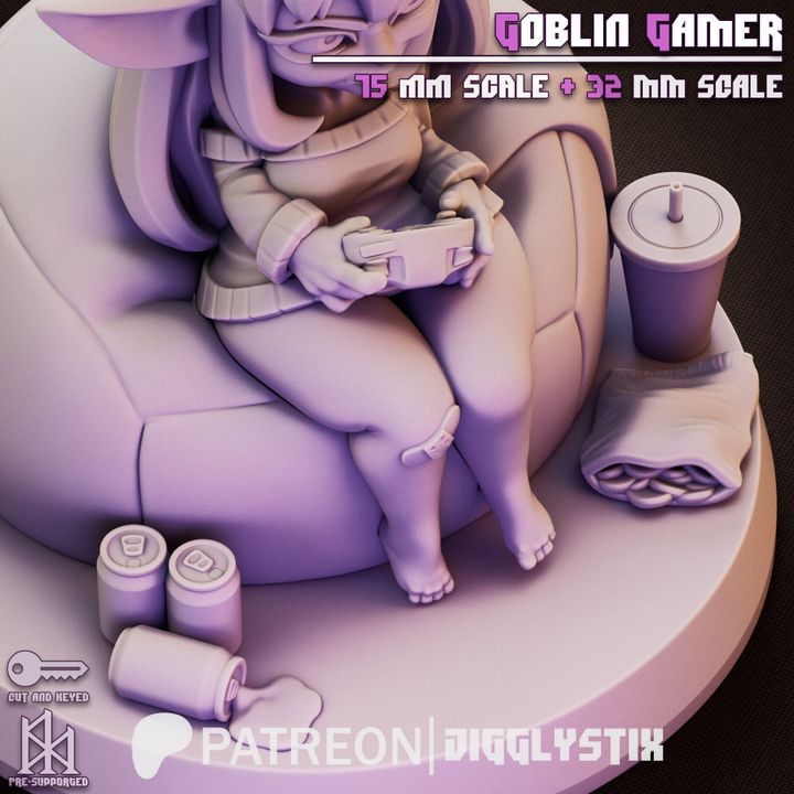 Goblin Gamer Girl