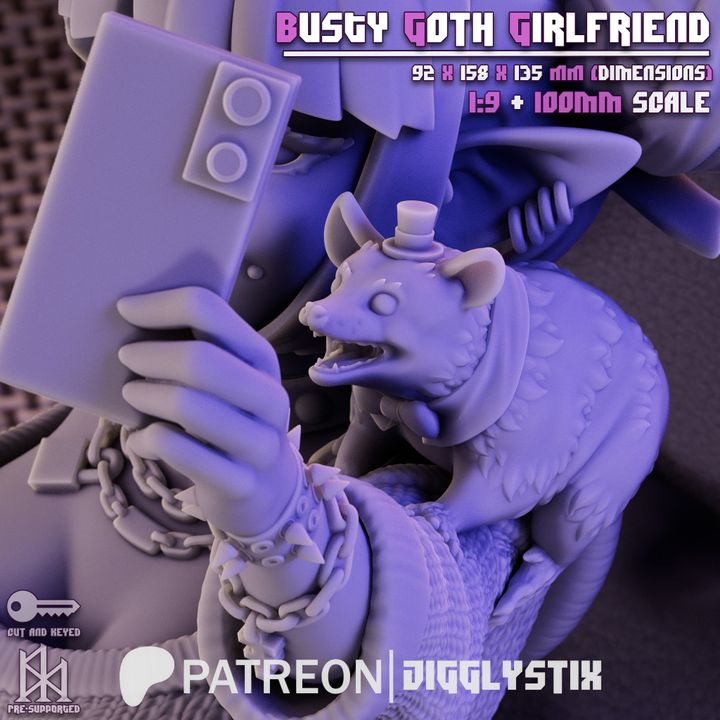 Busty Goth Girlfriend