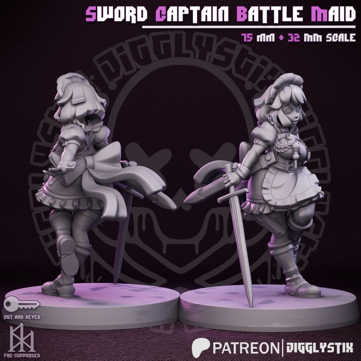 Sword Captain - Battle Maid