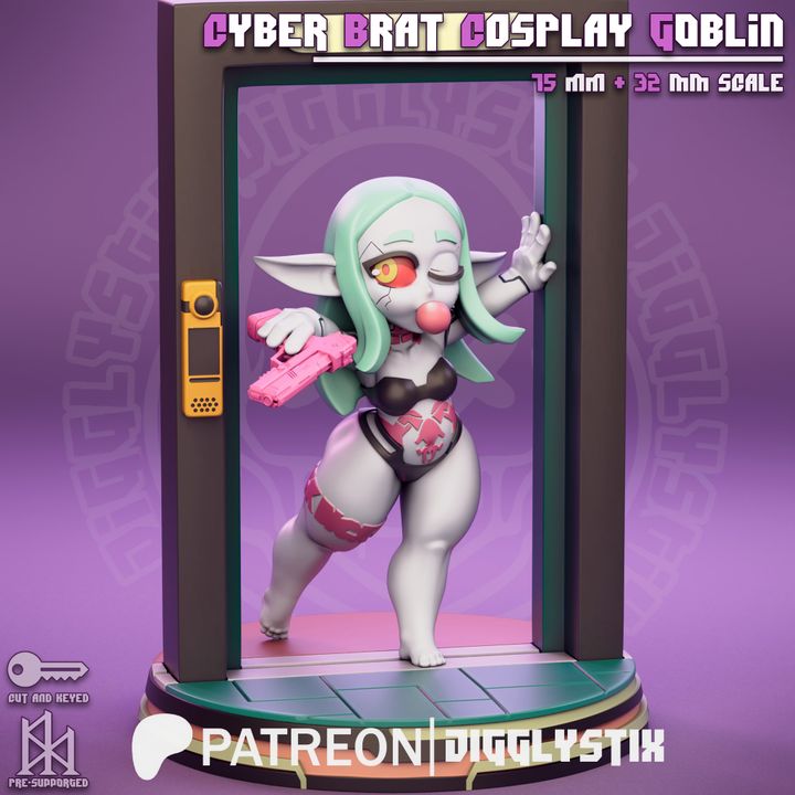 Cyber Brat Cosplay Goblin