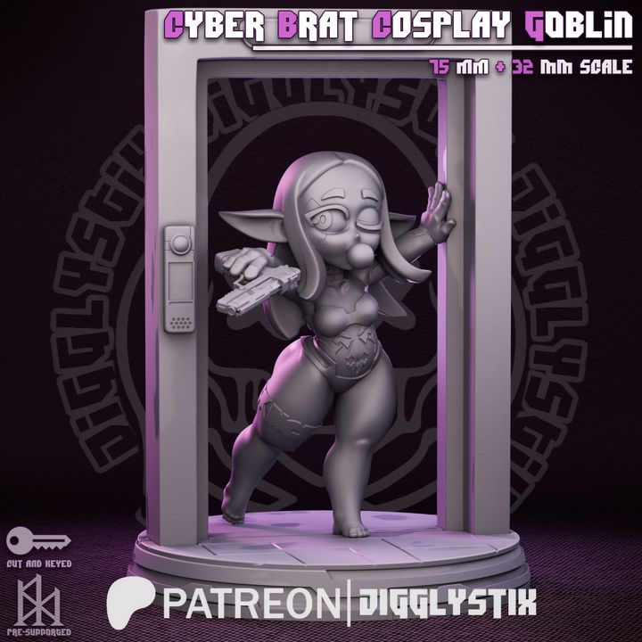 Cyber Brat Cosplay Goblin