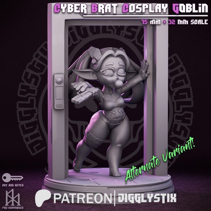 Cyber Brat Cosplay Goblin