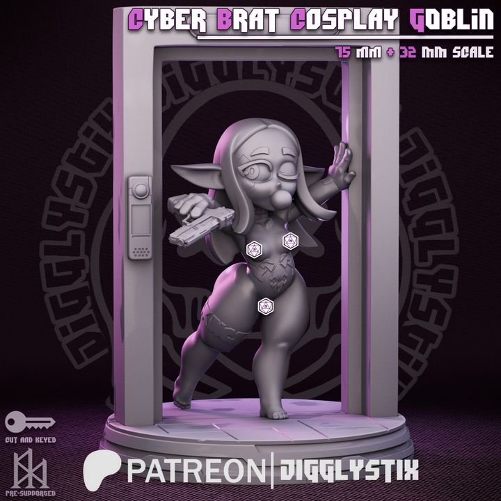 Cyber Brat Cosplay Goblin