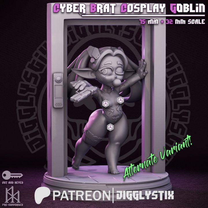 Cyber Brat Cosplay Goblin