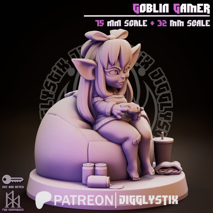 Goblin Gamer Girl