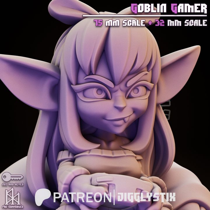 Goblin Gamer Girl