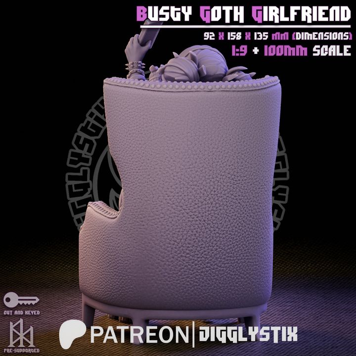 Busty Goth Girlfriend