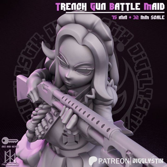 Trench Gun Battle Maid